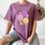 Happy To See Your Face Teacher Flower Back To School Women's Comfort Colors T-Shirt Moss