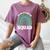 House Of Courage Squad RCA School Teacher Student Tee Women's Comfort Colors T-Shirt Moss