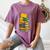 Kawaii Cats Lover Coffee Books Teacher Librarian Cat Women's Comfort Colors T-Shirt Moss