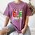 Kindergarten ELF Squad Christmas ELF Student Teacher Men Women Kids Women's Comfort Colors T-Shirt Moss