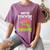Math Teachers Love Brains Zombie Teacher School Halloween Women's Comfort Colors T-Shirt Moss