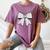 Music Notes Coquette Bow Music Teacher School Musician Band Women's Comfort Colors T-Shirt Moss