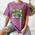 One Lucky Teacher St Patrick's Day Irish Teacher Lucky Era Women's Comfort Colors T-Shirt Moss
