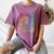 PE Teacher Phys Ed Tie Dye Physical Education Appreciation Women's Comfort Colors T-Shirt Moss