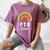 PTO Crew Parent School Volunteer Board Mom Parent Teacher Women's Comfort Colors T-Shirt Moss