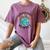 Reduce Reuse Recycle Respect Earth Day Teacher Girl Women Women's Comfort Colors T-Shirt Moss