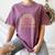 Retired Teacher Rainbow Women's Comfort Colors T-Shirt Moss