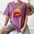 School Counselor Teacher Superhero Superpower Comic Book Women's Comfort Colors T-Shirt Moss
