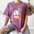 Science Teacher Cute Ghost Halloween Teacher Men Women Women's Comfort Colors T-Shirt Moss