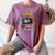 I Survived 67 Days Of School 67 Teacher Squad Matching Women's Comfort Colors T-Shirt Moss