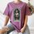 The Teacher Skeleton Tarot Card Women's Comfort Colors T-Shirt Moss The Teacher Skeleton Tarot Card Women's Comfort Colors T-Shirt Moss