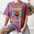 Teachers Are Superheroes – Fun Appreciation Women's Comfort Colors T-Shirt Moss