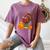 Turkey Reading Books Fall Thanksgiving Teacher Book Women's Comfort Colors T-Shirt Moss