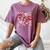 Valentine You Are Loved Worthy Enough Candy Heart Teacher For Men Women Girls Kids Women's Comfort Colors T-Shirt Moss