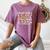 I Want To Be A Schwa It's Never Stressed Reading Teacher Women's Comfort Colors T-Shirt Moss