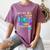 We'Re All Different But We Swim Together Elementary Teacher Women's Comfort Colors T-Shirt Moss