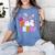 1st Grade Boo Crew First Grade Halloween Costume Teacher Kid Women's Comfort Colors T-Shirt Blue Jean 1st Grade Boo Crew First Grade Halloween Costume Teacher Kid Women's Comfort Colors T-Shirt Blue Jean