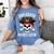 3rd Grade Pirate Crew Halloween Costume Student Teacher Women's Comfort Colors T-Shirt Blue Jean