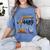 4489 Square Root 67 Math Teacher Halloween Costume Professor Women's Comfort Colors T-Shirt Blue Jean
