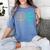 6 7 Science Chemistry Teacher Periodic Table Meme Women's Comfort Colors T-Shirt Blue Jean