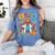67 Chemistry Science Teacher Periodic Table Thanksgiving Women's Comfort Colors T-Shirt Blue Jean