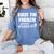 67 Meme Math Six Seven Teacher Brainrot Joke Women's Comfort Colors T-Shirt Blue Jean