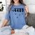 67 Meme Math Teacher 6 7 Halloween Spiders Square Root 4489 Women's Comfort Colors T-Shirt Blue Jean