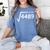 67 Meme Math Teacher Square Root 4489 Women's Comfort Colors T-Shirt Blue Jean