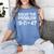 67 Meme PEMDAS Math Teacher Brainrot Elementary Joke Women's Comfort Colors T-Shirt Blue Jean