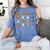 67 Order Operations Math Teacher Halloween Costume Math Fun Women's Comfort Colors T-Shirt Blue Jean