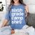 6th Sixth Grade Camp Counselor Camper Teacher Chaperone Women's Comfort Colors T-Shirt Blue Jean