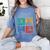 Abbott Elementary Colorful Pop Art Teachers TV Show Women's Comfort Colors T-Shirt Blue Jean Abbott Elementary Colorful Pop Art Teachers TV Show Women's Comfort Colors T-Shirt Blue Jean