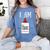 Art Teacher T-Shirt I Am The Glue Women's Comfort Colors T-Shirt Blue Jean