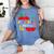Attendance Matters Teacher Apple For Back To School Women's Comfort Colors T-Shirt Blue Jean Attendance Matters Teacher Apple For Back To School Women's Comfort Colors T-Shirt Blue Jean