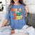 Back To School Hooray It's Art Day Art Teacher Artist Women's Comfort Colors T-Shirt Blue Jean Back To School Hooray It's Art Day Art Teacher Artist Women's Comfort Colors T-Shirt Blue Jean