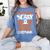 Band Teacher Halloween Shirt Costume School Marching Band For Men Women Women's Comfort Colors T-Shirt Blue Jean