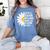 i Became a Teacher Because Your Life Is Worth My Time Women's Comfort Colors T-Shirt Blue Jean i Became a Teacher Because Your Life Is Worth My Time Women's Comfort Colors T-Shirt Blue Jean