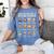 How To Become A Better Reader Animals Reading Teacher Women's Comfort Colors T-Shirt Blue Jean