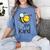 Bee Kind Bumble Bee Anti Bullying Teacher Kindness Matters Women's Comfort Colors T-Shirt Blue Jean