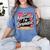 Best Theatre Art For Men Women Musical Drama Teacher Theater Women's Comfort Colors T-Shirt Blue Jean