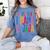 I Am Bilingual I Haha And Jaja Latina Latino Spanish Teacher Women's Comfort Colors T-Shirt Blue Jean I Am Bilingual I Haha And Jaja Latina Latino Spanish Teacher Women's Comfort Colors T-Shirt Blue Jean