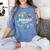 Biology Squad Science Teacher Student Biologist Women's Comfort Colors T-Shirt Blue Jean
