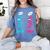 Biology Teacher DNA RNA Student Science Biologist Men Women Women's Comfort Colors T-Shirt Blue Jean