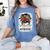 Bleached Teacher Para Life Paraprofessional Cute Messy Bun For Men Women Girls Kids Women's Comfort Colors T-Shirt Blue Jean