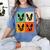 Bostie Dog Lover Boston Terrier With Sunglasses For Men Women Girls Kids Women's Comfort Colors T-Shirt Blue Jean