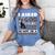 Boston Terrier American Gentleman Non-Sporting Dog Lover Women's Comfort Colors T-Shirt Blue Jean