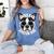 Boston Terrier Dad Father’s Day Dog Dad Men’s Women's Comfort Colors T-Shirt Blue Jean