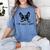 Boston Terrier Dog Owner I Do What I Want Pet Women's Comfort Colors T-Shirt Blue Jean