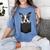 Boston Terrier Dog Puppy Dog In Pocket Cute Pet Lover Women's Comfort Colors T-Shirt Blue Jean