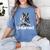 Boston Terrier Dog Untamed For Men Women Women's Comfort Colors T-Shirt Blue Jean